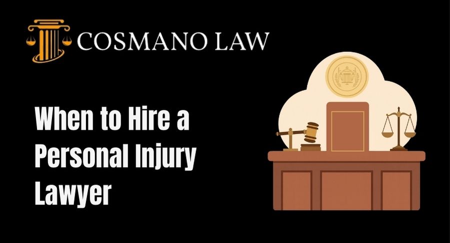When to Hire a Personal Injury Lawyer